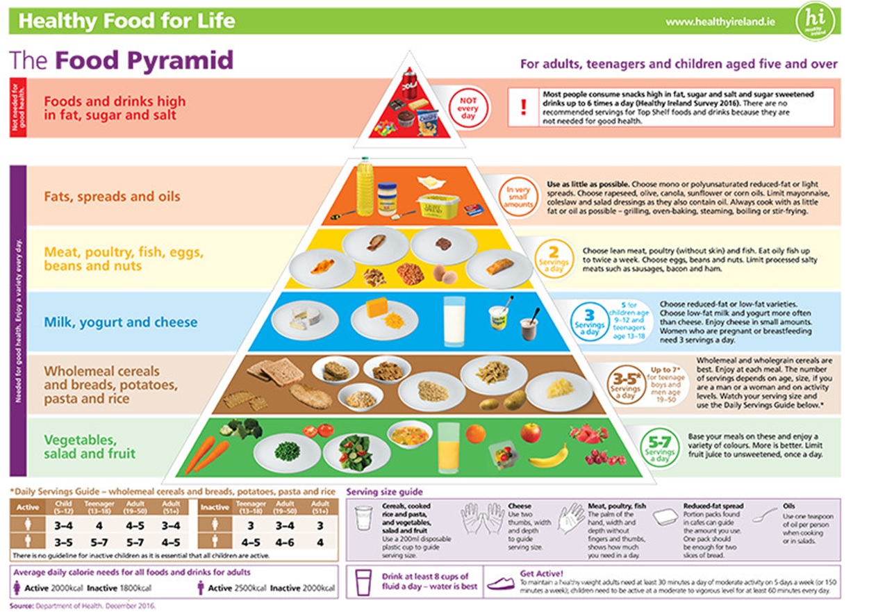 Aspects Dental Clinic Visits Portsfield Primary School In Newport Pagnell Milton Keynes - Healthy Food for Life - The Food Pyramid