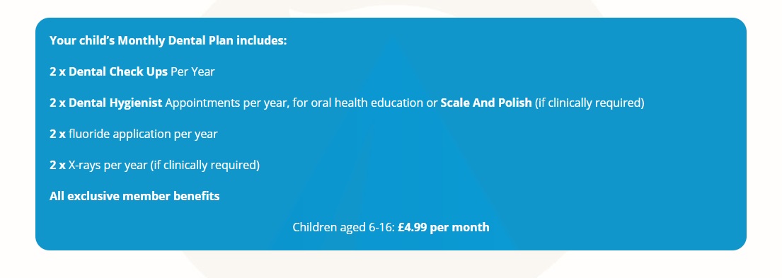 Aspects Dental In Milton Keynes Freezes Private Dental Plan Prices For 2019 - Children's Monthly Dental Plan