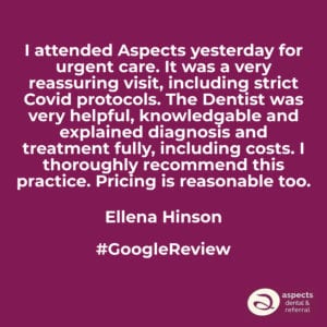 Milton Keynes Dentist ReOpening Online Dental Appointment Booking System After Covid 19 Pandemic - Google Customer Review August 2020