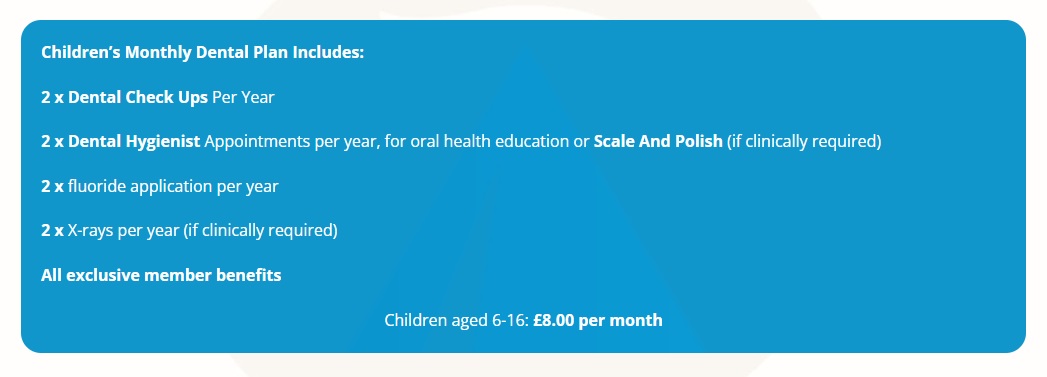 Milton Keynes Dentist Monthly Email Newsletter October 2022 - Monthly Dental Plan New Price For The Children's Monthly Dental Plan