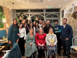 Milton Keynes Dentist Email Newsletter Christmas 2022 - Aspects Dental Christmas Team Photo - Merry Christmas To All Our Dental Patients!