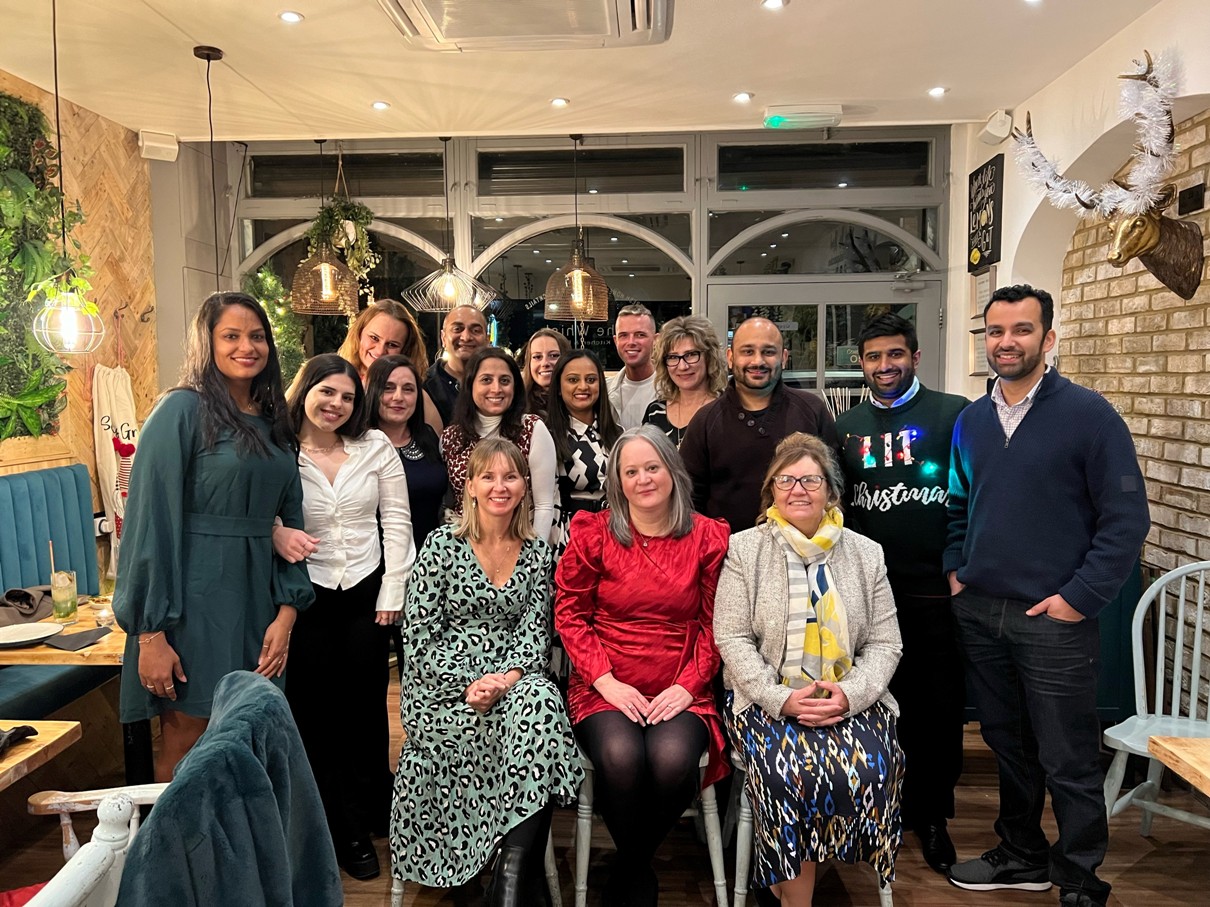 Milton Keynes Dentist Email Newsletter Christmas 2022 - Aspects Dental Christmas Team Photo - Merry Christmas To All Our Dental Patients