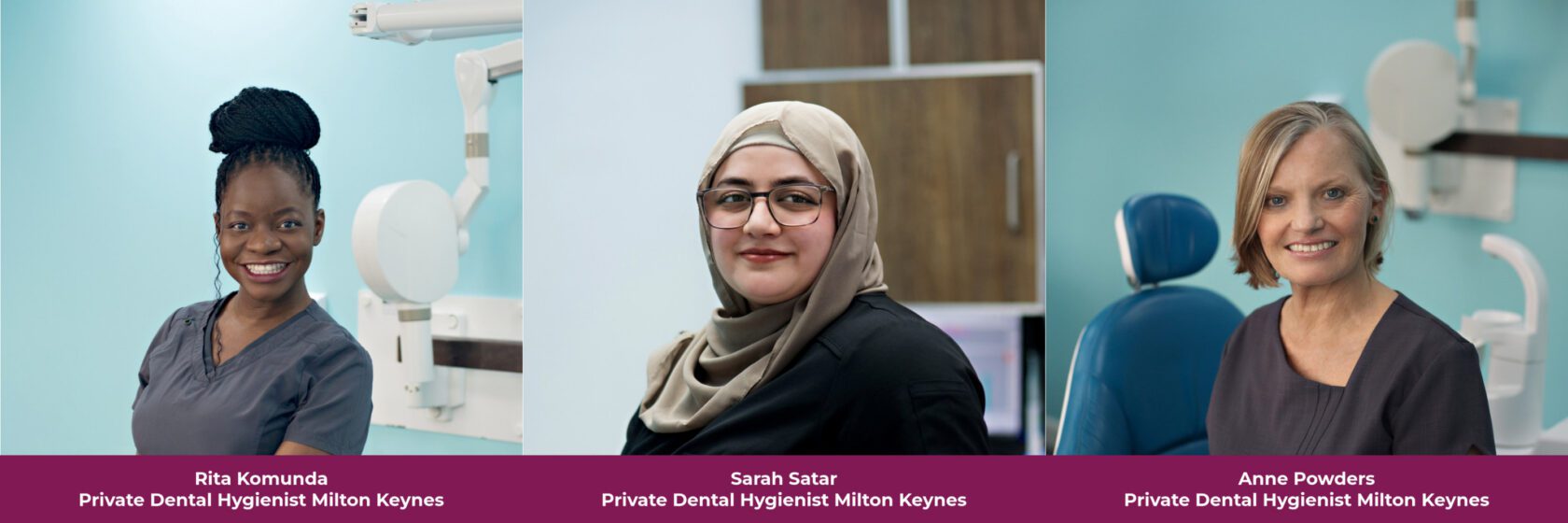 Milton Keynes Dentist Completes Photography Shoot Of Dental Practice & Team - Photos Of Dental Hygienists At Aspects Dental